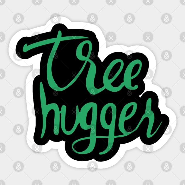 Tree Hugger Sticker by LKSComic